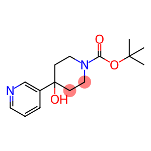 1-Piperidinecarboxylic acid, 4-hydroxy-4-(3-pyridinyl)-, 1,1-dimethylethyl ester