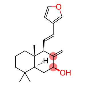 2-Naphthalenol, 4-[(1E)-2-(3-furanyl)ethenyl]decahydro-4a,8,8-trimethyl-3-methylene-, (2S,4R,4aS,8aS)-