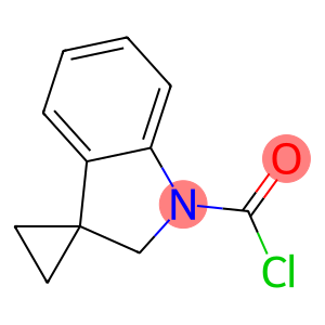 Spiro[cyclopropane-1,3-[3H]indole]-1(2H)-carbonyl chloride (9CI)