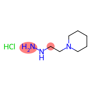 1-(2-(piperidin-1-yl)ethyl)hydrazine hydrochloride