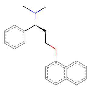 Dapoxetine hydrochloride    (S-(+)-N,N-Dimethyl-a-[2-(naphthalenyloxy)ethyl]benzenemethanamine hydrochloride