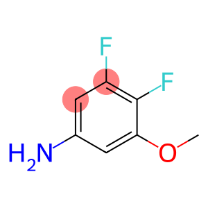 3,4-difluoro-5-methoxybenzenamine