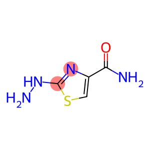 4-Thiazolecarboxamide,2-hydrazino-(9CI)