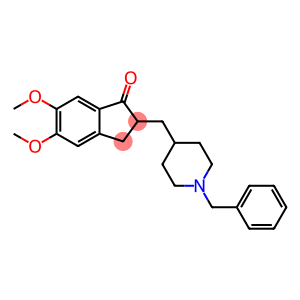 1-BENZYL-4-[(5,6-DIMETHOXY-1-INDANON-2-YL) METHYL] PIPERIDINE