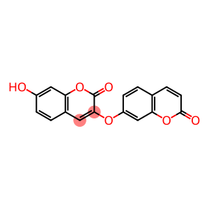 2H-1-Benzopyran-2-one, 7-hydroxy-3-[(2-oxo-2H-1-benzopyran-7-yl)oxy]-