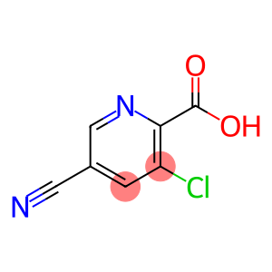 2-Carboxy-3-chloro-5-cyanopyridine, 6-Carboxy-5-chloropyridine-3-carbonitrile, 3-Chloro-5-cyanopicolinic acid