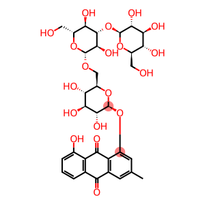 Chrysophanol triglucoside