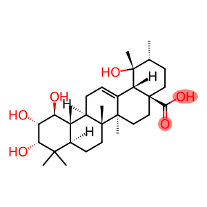 Urs-12-en-28-oic acid, 1,2,3,19-tetrahydroxy-, (1β,2α,3α)-