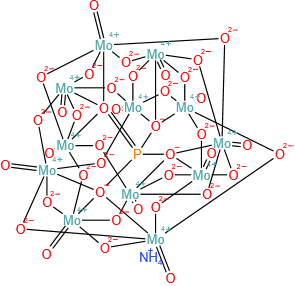 Ammonium phosphomolybdate triammonium