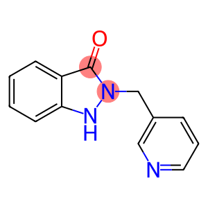 3H-Indazol-3-one, 1,2-dihydro-2-(3-pyridinylmethyl)-