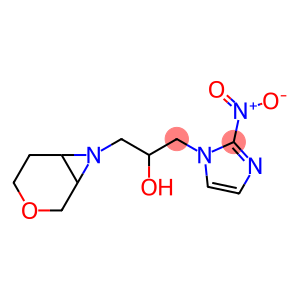 1-[(3-Oxa-7-azabicyclo[4.1.0]heptan-7-yl)methyl]-2-(2-nitro-1H-imidazol-1-yl)ethanol