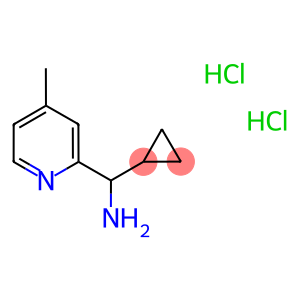 [Cyclopropyl(4-methylpyridin-2-yl)methyl]amine dihydrochloride