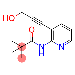 Propanamide, N-[3-(3-hydroxy-1-propyn-1-yl)-2-pyridinyl]-2,2-dimethyl-