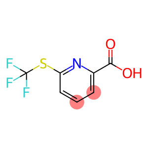 2-Pyridinecarboxylic acid, 6-[(trifluoromethyl)thio]-