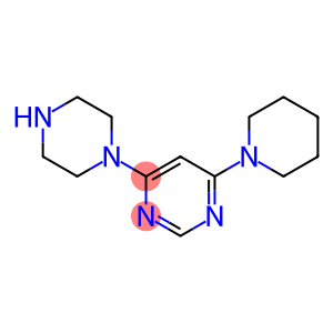 4-PIPERAZIN-1-YL-6-PIPERIDIN-1-YLPYRIMIDINE