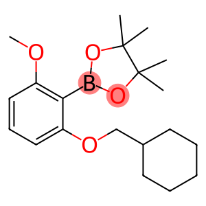 2-(2-Cyclohexylmethoxy-6-methoxyphenyl)-4,4,5,5-tetramethyl-[1,3,2]dioxaborolane