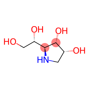 3,4-Pyrrolidinediol, 2-[(1R)-1,2-dihydroxyethyl]-, (2S,3S,4R)-