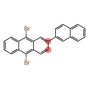 Anthracene, 9,10-dibromo-2-(2-naphthalenyl)-