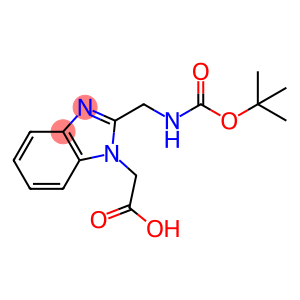 2-(2-(((tert-Butoxycarbonyl)amino)methyl)-1H-benzo[d]imidazol-1-yl)acetic acid