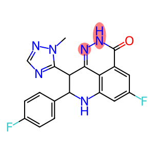 5-Fluoro-8-(4-fluorophenyl)-9-(1-methyl-1H-1,2,4-triazol-5-yl)-8,9-dihydro-2H-pyrido[4,3,2-de]