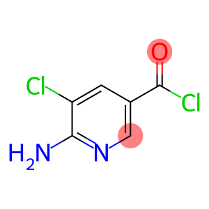 3-PYRIDINECARBONYL CHLORIDE, 6-AMINO-5-CHLORO-