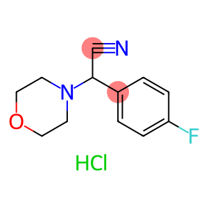 2-(4-fluorophenyl)-2-morpholin-4-ylacetonitrile