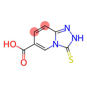 3-mercapto-[1,2,4]triazolo[4,3-a]pyridine-6-carboxylic acid