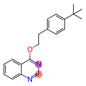 4-((4-(1,1-dimethylethyl)phenyl)ethoxy)quinazoline