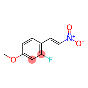 trans-2-fluoro-4-methoxy-β-nitrostyrene