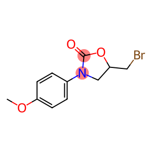 5-(bromomethyl)-3-(4-methoxyphenyl)-2-Oxazolidinone