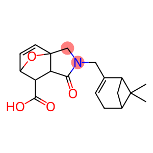 3a,6-Epoxy-3aH-isoindole-7-carboxylic acid, 2-[(6,6-dimethylbicyclo[3.1.1]hept-2-en-2-yl)methyl]-1,2,3,6,7,7a-hexahydro-1-oxo-