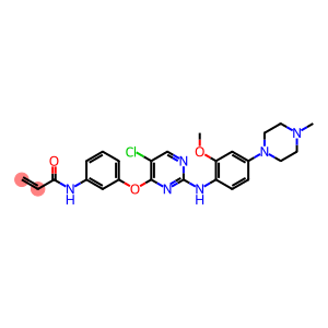 WZ4002(N-[3-[[5-氯-2-[[2-甲氧基-4-(4-甲基-1-哌嗪基)苯基]氨基]-4-嘧啶基]氧基]苯基]-2-丙烯酰胺)