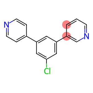 Pyridine, 3-[3-chloro-5-(4-pyridinyl)phenyl]-