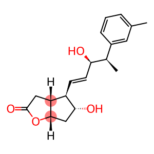 (3aR,4R,5R,6aS)-5-Hydroxy-4-((3R,4R,E)-3-hydroxy-4-(m-tolyl)pent-1-en-1-yl)hexahydro-2H-cyclopenta[b]furan-2-one