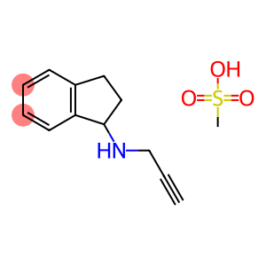 2,3-Dihydro-N-2-Propynyl-1-indanaMine-13C3 Mesylate