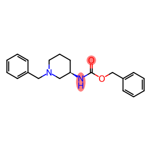 Carbamic acid, N-[(3R)-1-(phenylmethyl)-3-piperidinyl]-, phenylmethyl ester