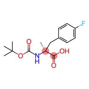 L-Phenylalanine, N-[(1,1-dimethylethoxy)carbonyl]-4-fluoro-α-methyl-