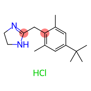 2-(4-tert-butyl-2,6-dimethylbenzyl)-2-imidazolinmonohydrochloride