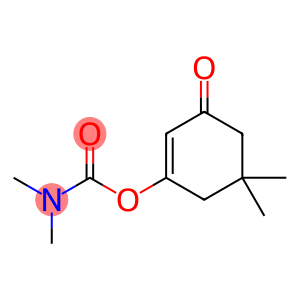 5,5-dimethyl-3-oxocyclohex-1-enyl dimethylcarbamate