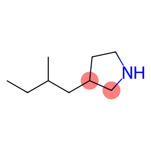 Pyrrolidine, 3-(2-methylbutyl)-