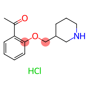 1-(2-(PIPERIDIN-3-YLMETHOXY)PHENYL)ETHANONE HYDROCHLORIDE