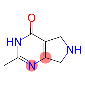 4H-Pyrrolo[3,4-d]pyrimidin-4-one, 3,5,6,7-tetrahydro-2-methyl-