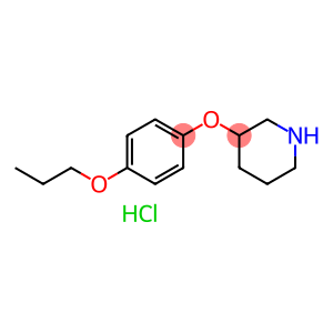 3-(4-Propoxyphenoxy)piperidine hydrochloride