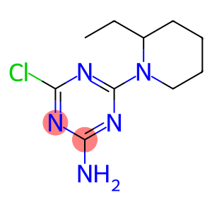 1,3,5-Triazin-2-amine, 4-chloro-6-(2-ethyl-1-piperidinyl)-