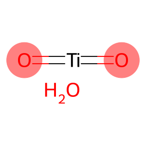 Titanium oxide hydrate