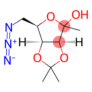6-Azido-1,6-dideoxy-3,4-O-(1-Methylethylidene)-D-tagatose