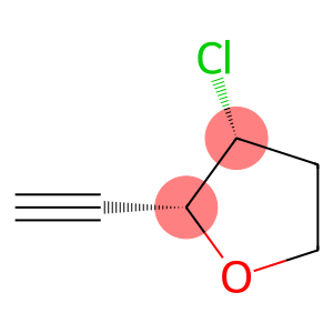Furan, 3-chloro-2-ethynyltetrahydro-, cis- (9CI)