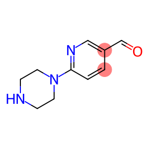 3-Pyridinecarboxaldehyde, 6-(1-piperazinyl)-