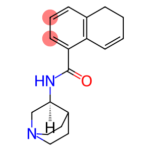 1-Naphthalenecarboxamide, N-(3S)-1-azabicyclo[2.2.2]oct-3-yl-5,6-dihydro-