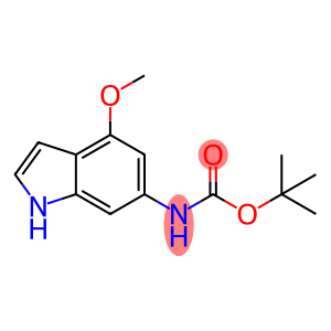 (4-甲氧基-1H-吲哚-6-基)氨基甲酸叔丁酯